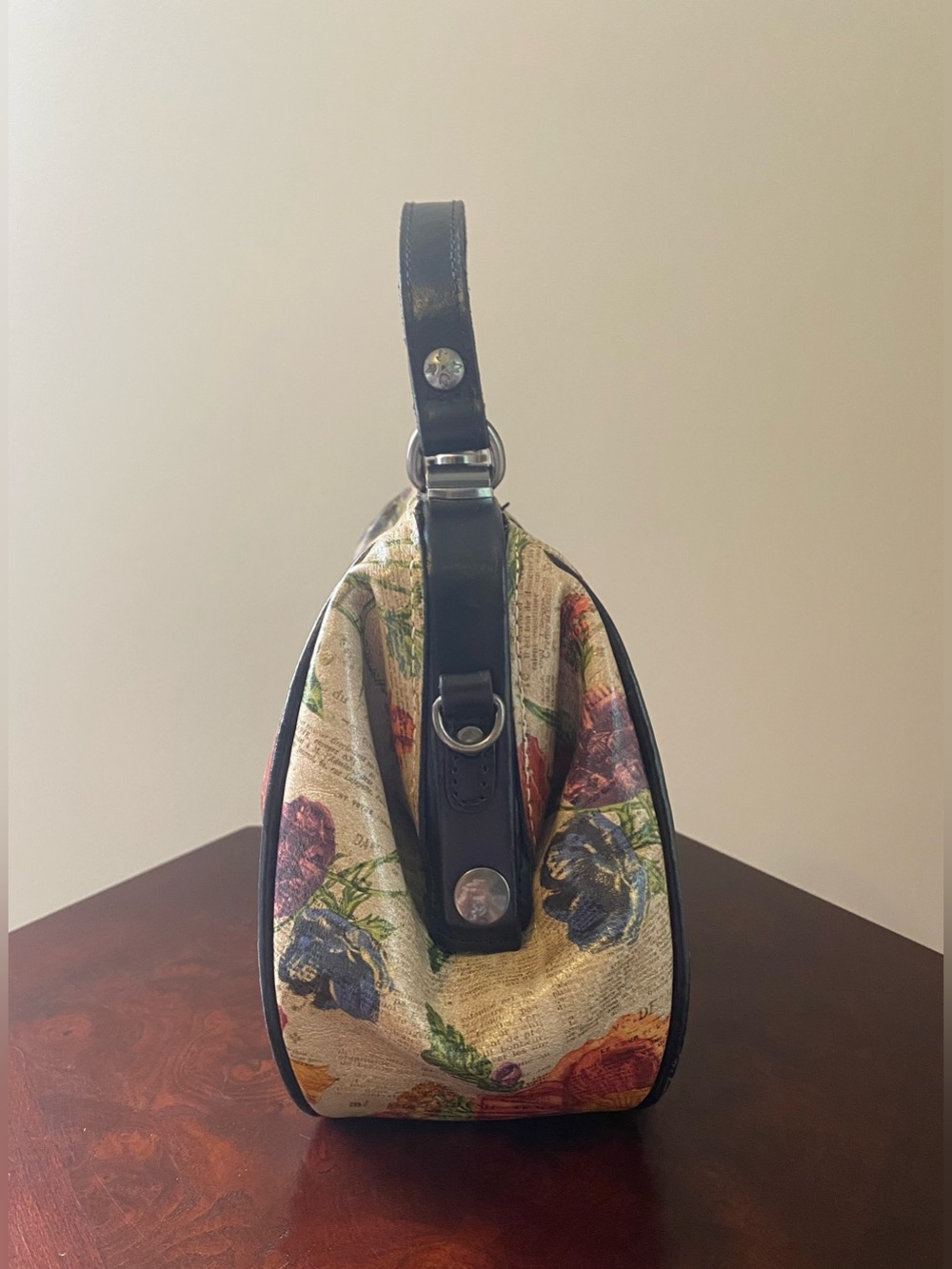 Patricia Nash Gracchi Frame Satchel with Crossbody Strap - Picture 3 of 15